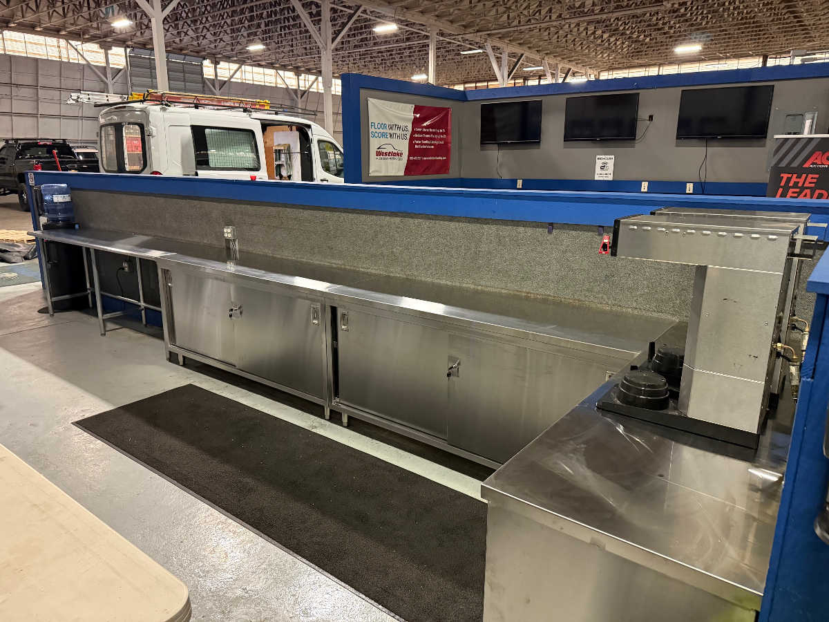 Commercial Stainless Workstation Upgrade