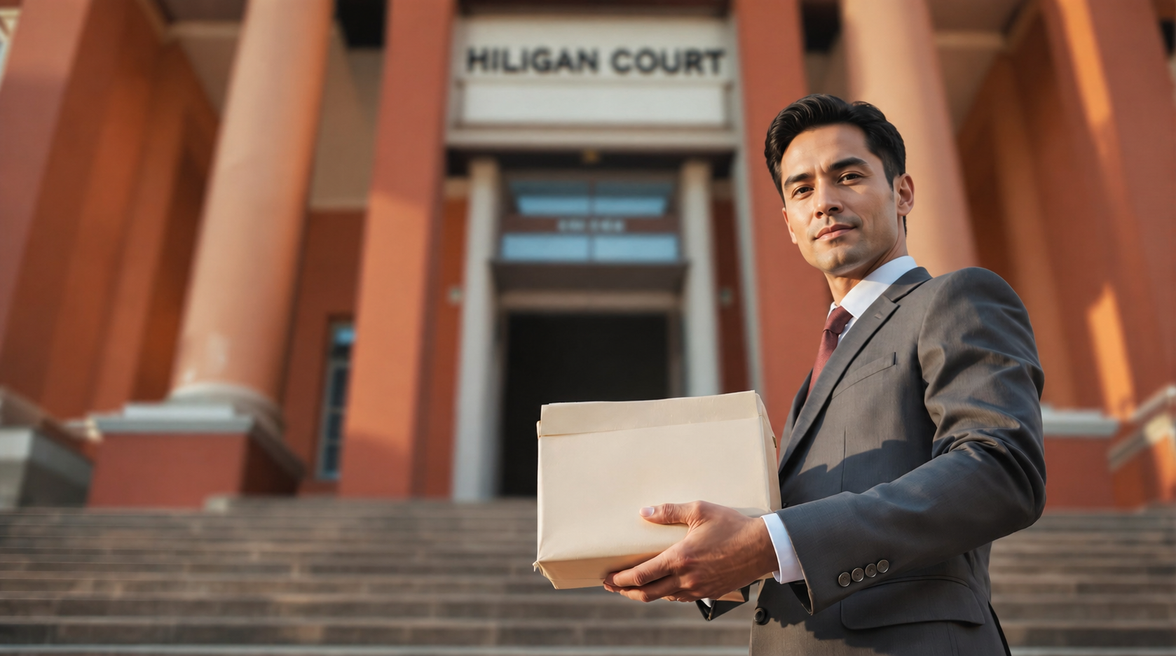 Legal document courier delivering to Johannesburg High Court