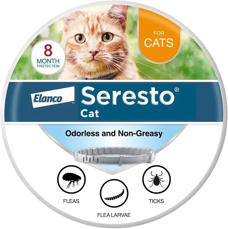 Seresto Vet-Recommended Flea & Tick Treatment & Prevention Collar for Cats - Cats Seresto Vet-Recommended Flea & Tick Treatment & Prevention Collar for Cats