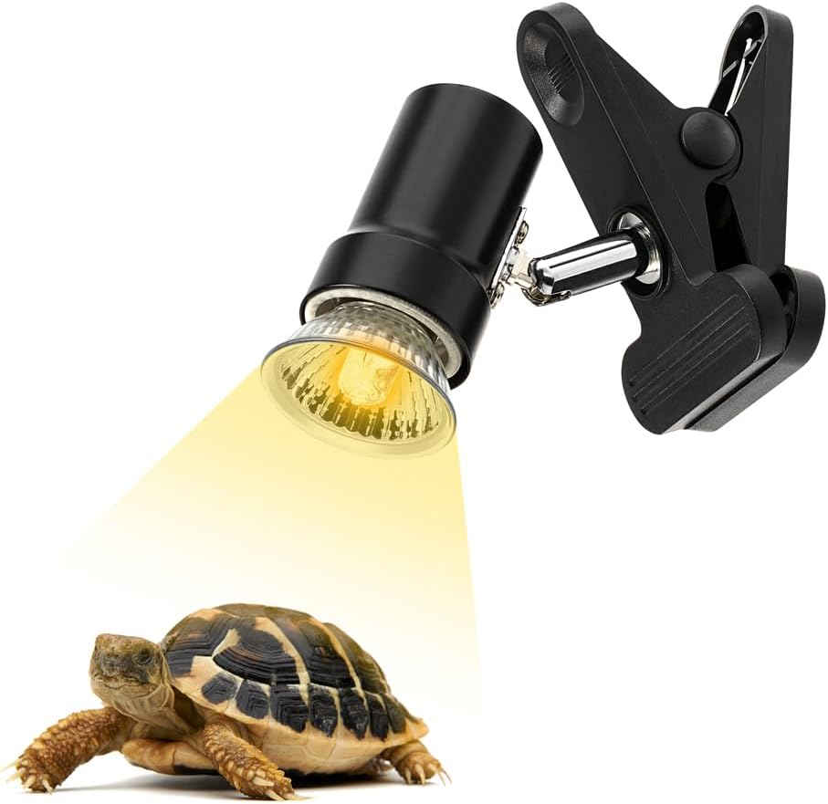 DaToo 360° Rotatable Reptile Heat Lamp with Clamp – Basking Light for Turtles, Lizards & Amphibians - Reptiles DaToo 360° Rotatable Reptile Heat Lamp with Clamp – Basking Light for Turtles, Lizards & Amphibians