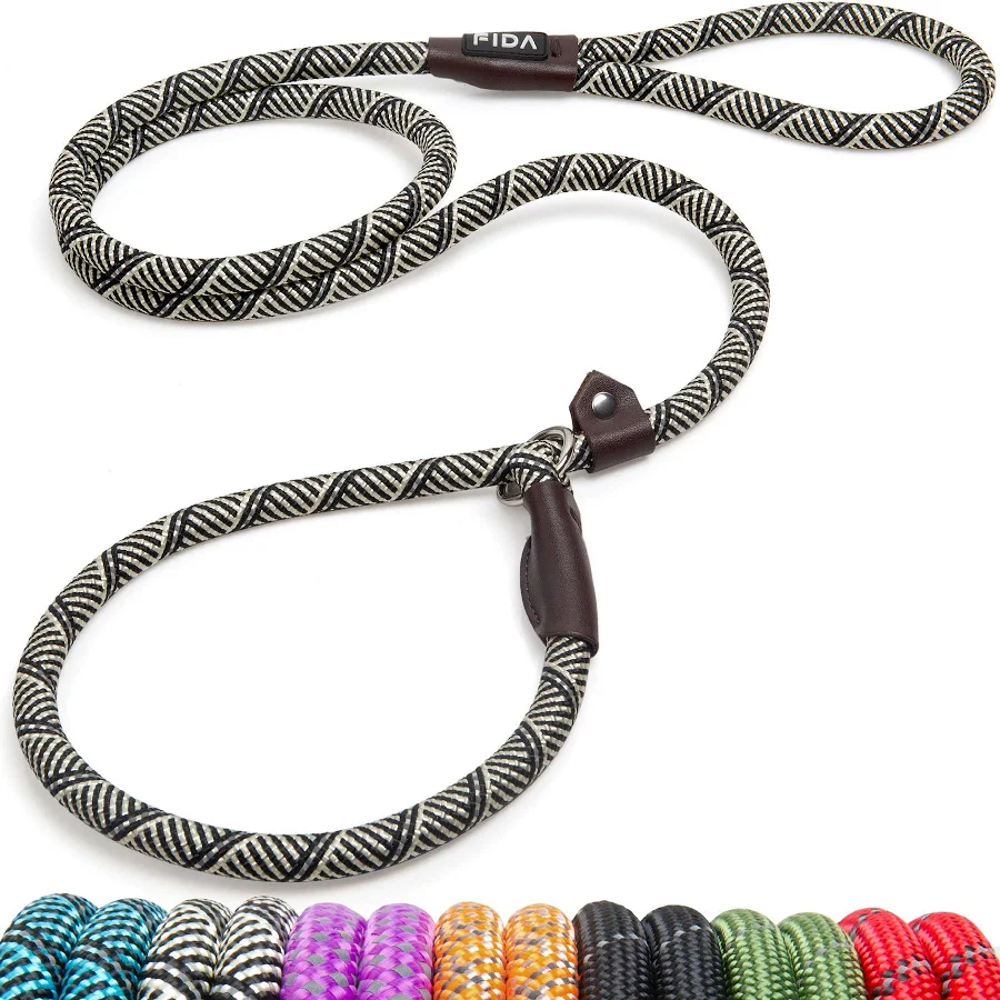 Fida Durable Slip Lead Dog Leash, Reflective Training Leash (6 FT) - Dogs Fida Durable Slip Lead Dog Leash, Reflective Training Leash (6 FT)
