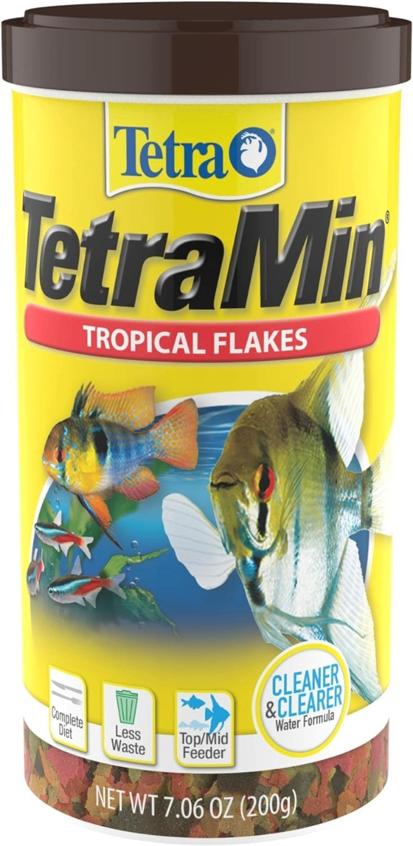 TetraMin Tropical Flakes – Complete Nutritionally Balanced Diet for Tropical Fish