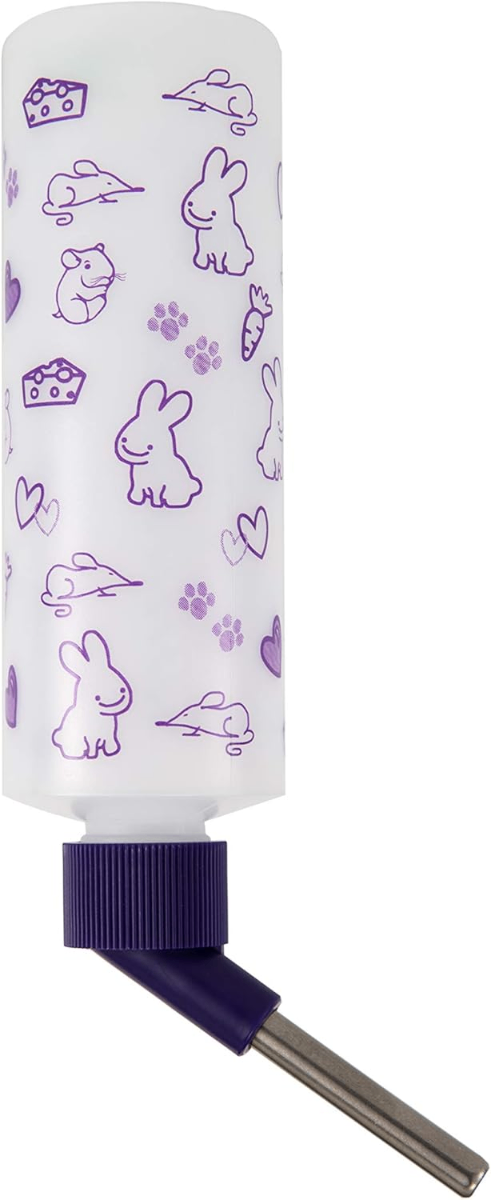Lixit Small Animal Water Bottle – Cute Bunny & Mouse Design, Cage-Mount Sipper Bottle - Small Mammals Lixit Small Animal Water Bottle – Cute Bunny & Mouse Design, Cage-Mount Sipper Bottle