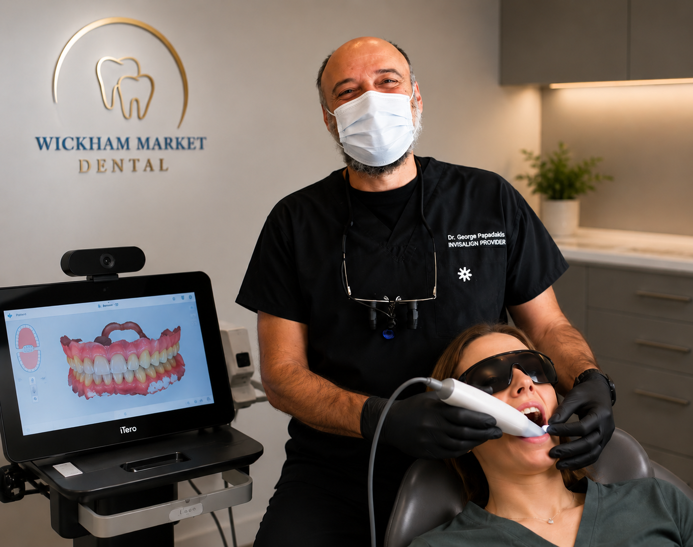 Digital Smile Scan with iTero Scanner