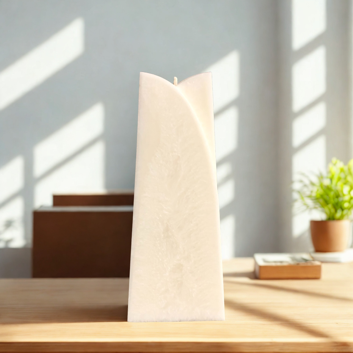 Modernaus Dizaino Elegancija - palmių vaško žvakė