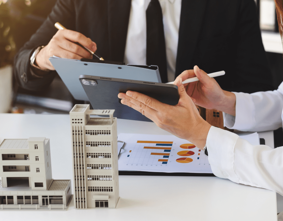 Professional appraiser conducting property inspection