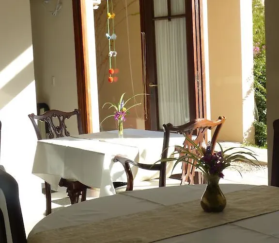 Terraza al atardecer