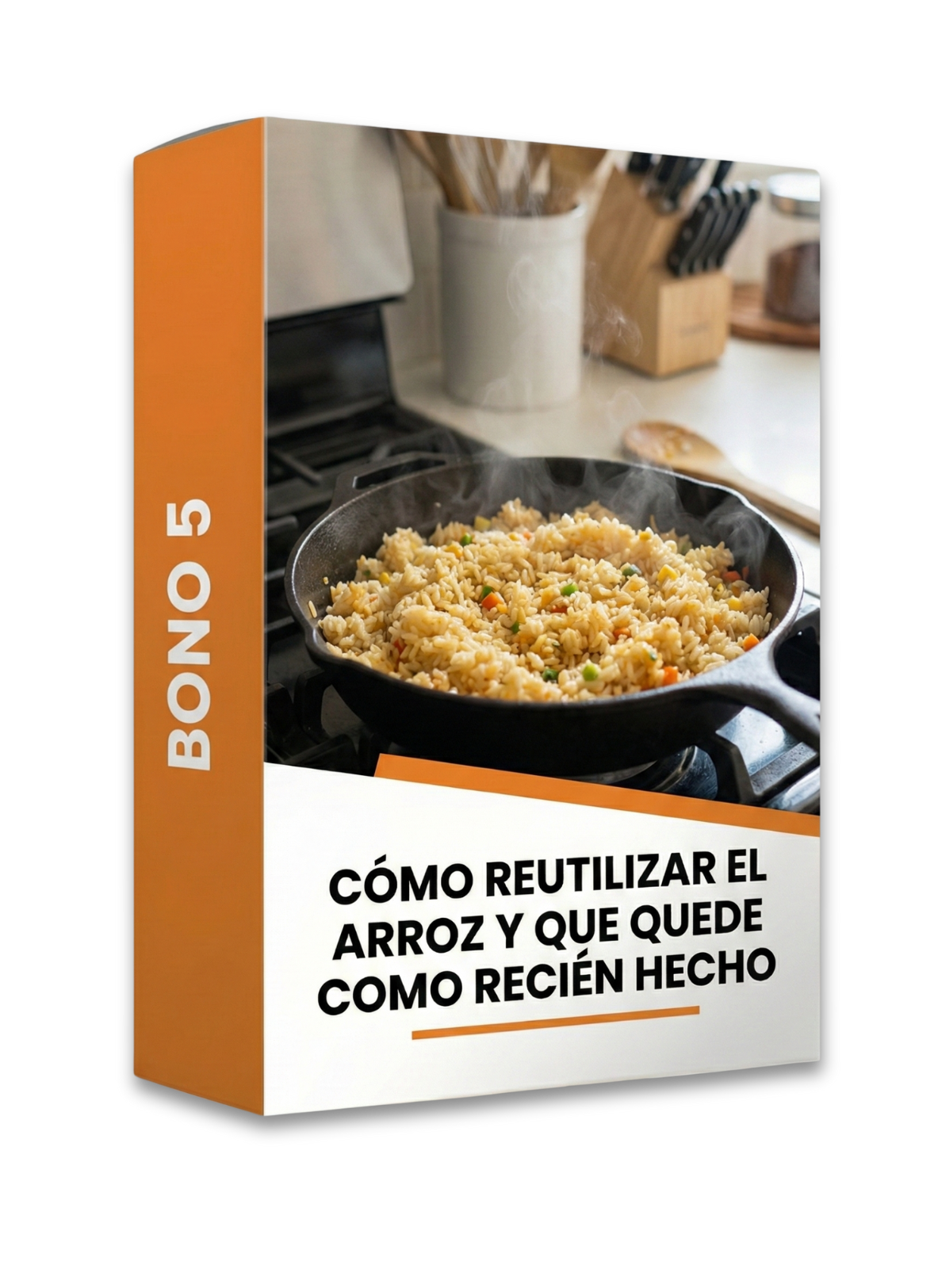 Bono #5: Cómo reutilizar el arroz y que quede como recién hecho