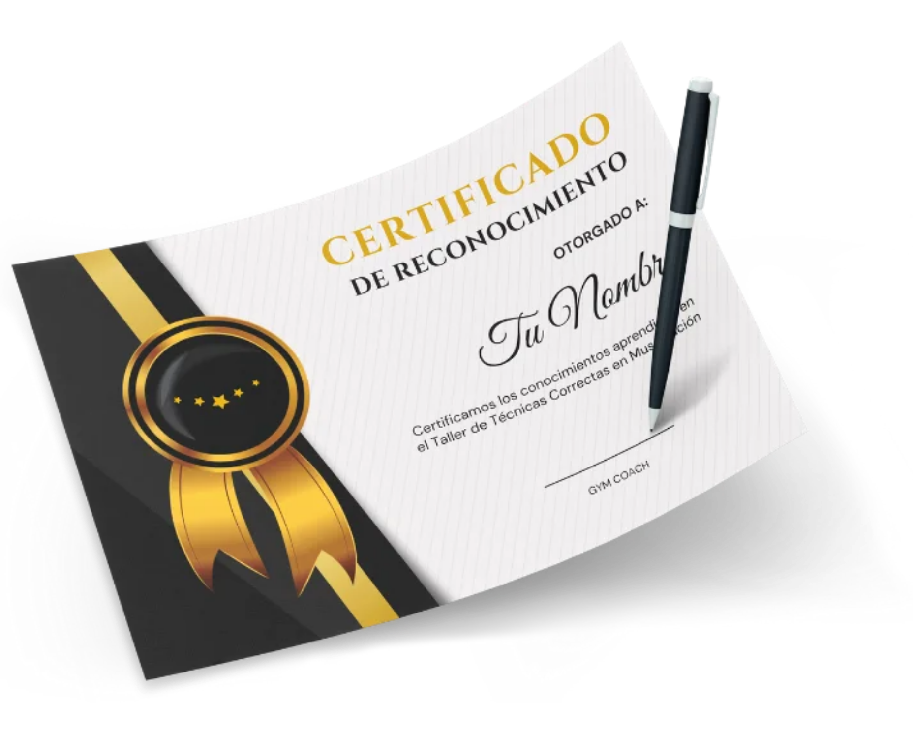 Certificado de Reconocimiento