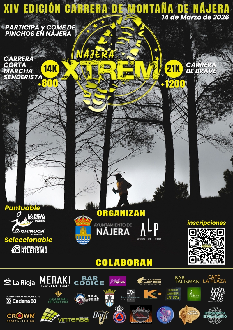 Cartel Oficial XIV Nájera Xtrem 2026