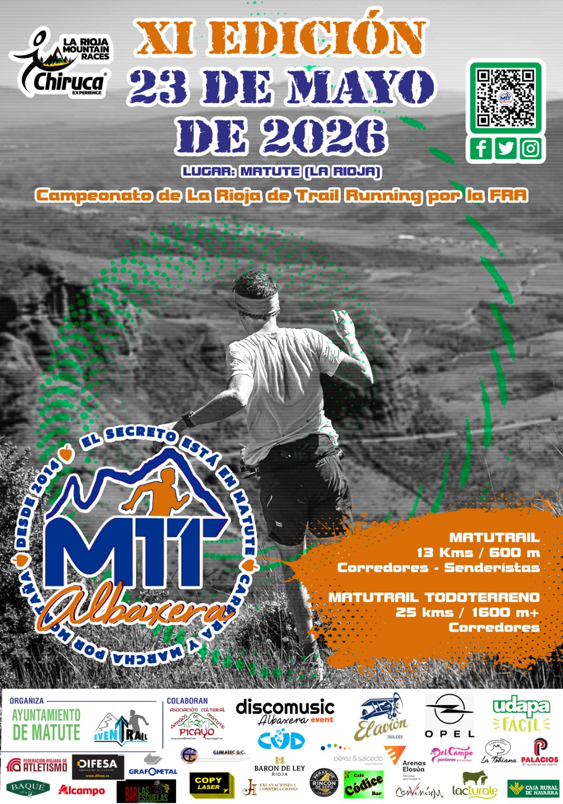 Cartel Oficial MATUTRAIL ALBAXERA 2026