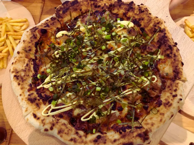 照り焼きチキンピザ