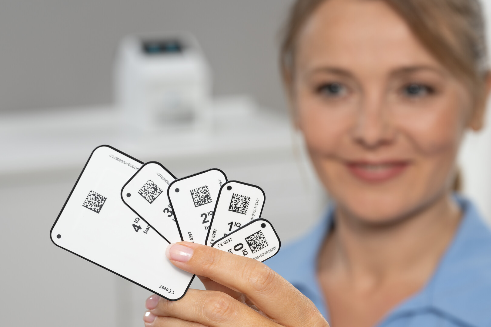 Various storage phosphor plate sizes