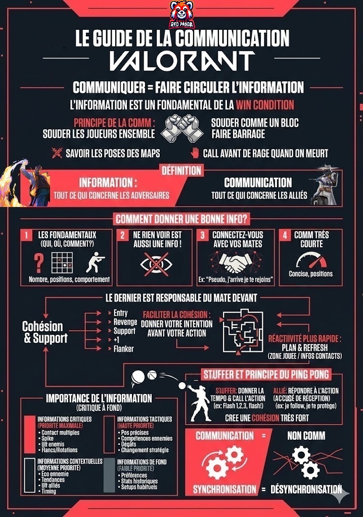 Communication en Équipe Valorant