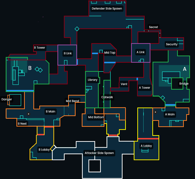 Abyss Strategic Zone Map