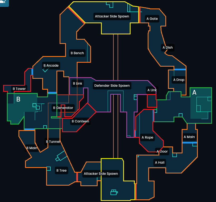 Fracture Strategic Zone Map