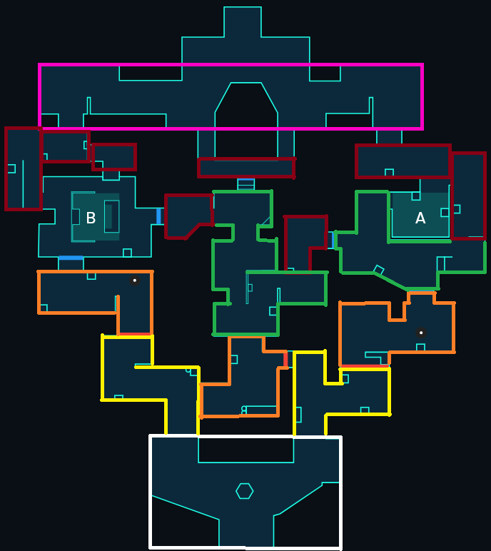 Corrode Strategic Zone Map
