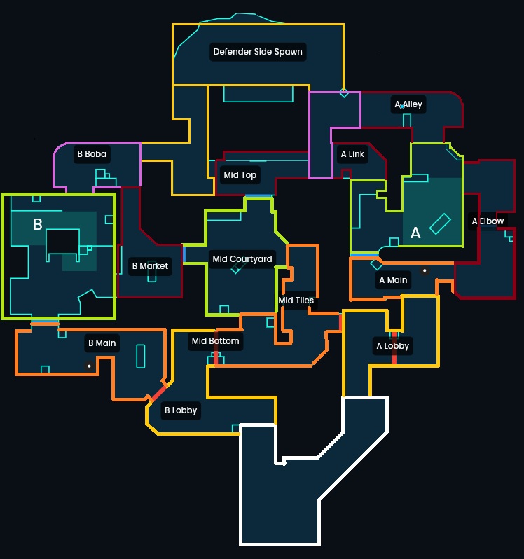 Sunset Strategic Zone Map