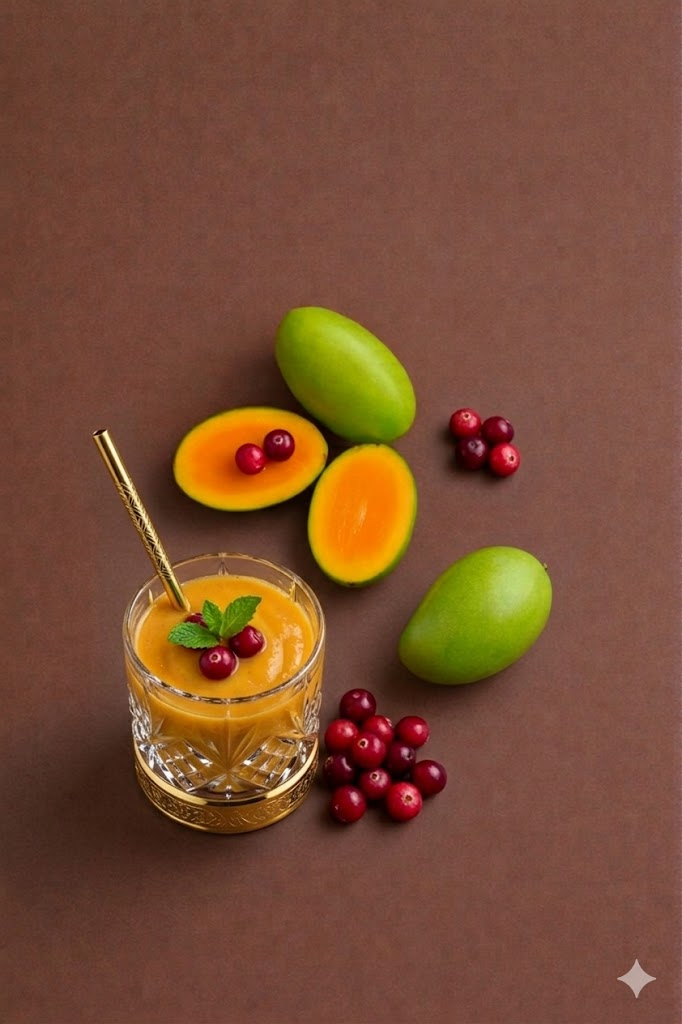 Popo Mango con Arandanos Rojos