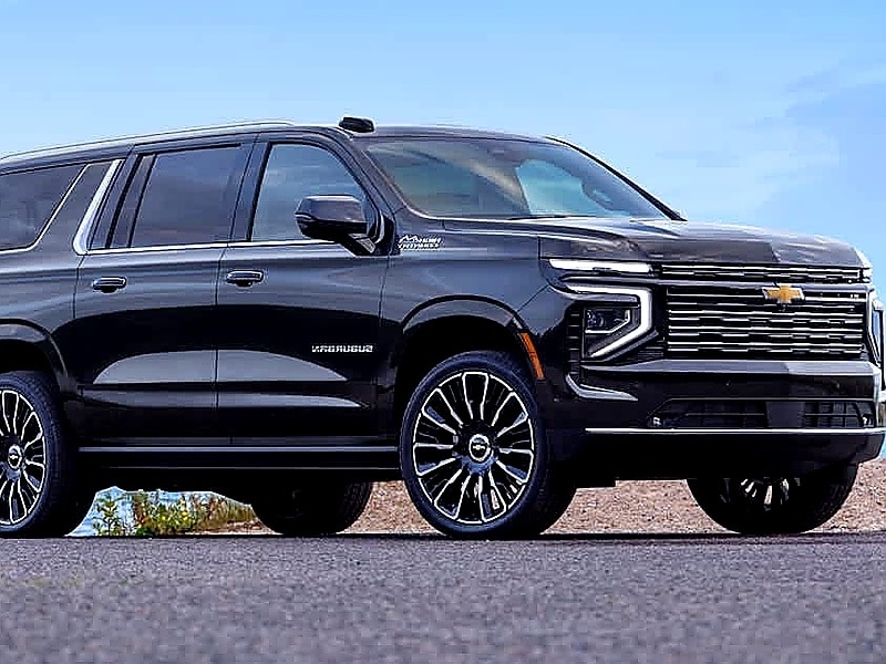 Chevrolet Suburban preto