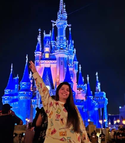 Camille na Disney — guia virtual nos parques de Orlando