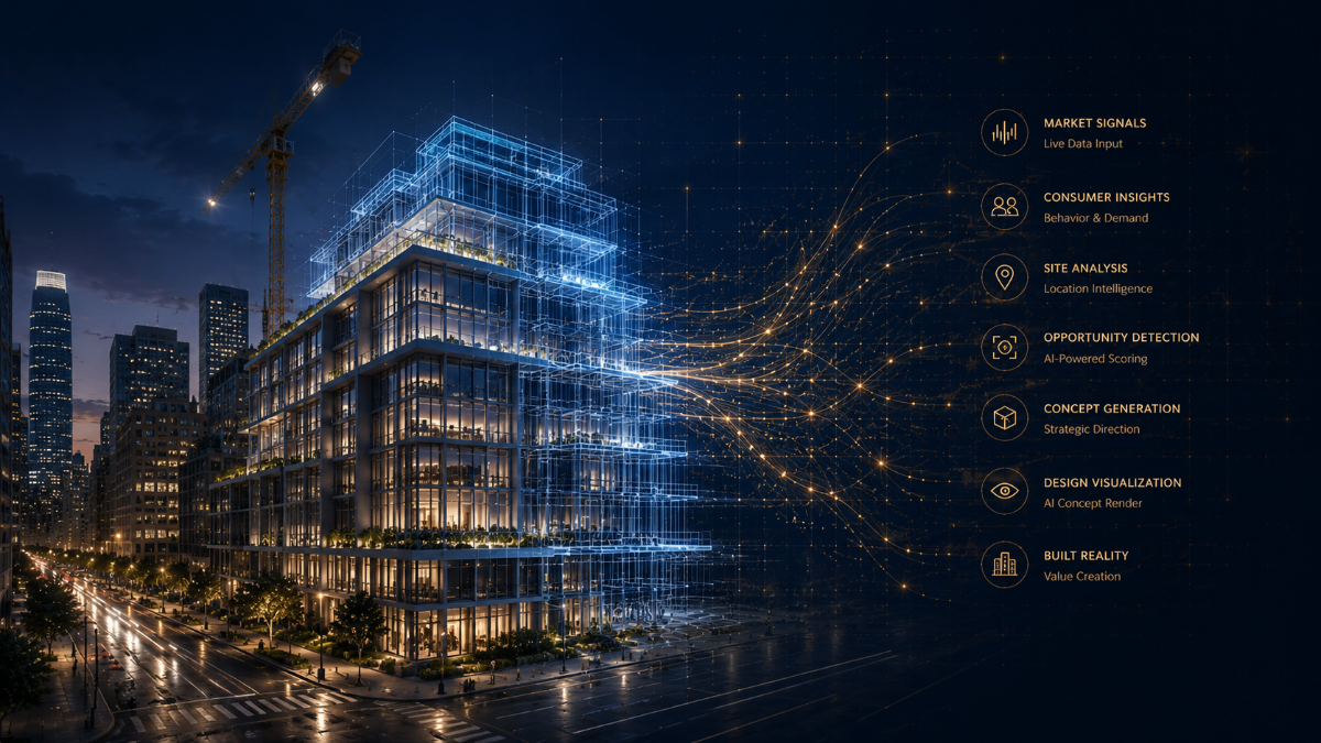AI real estate concept development