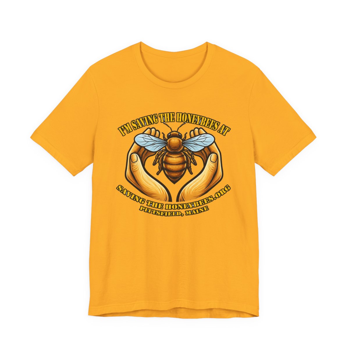 Saving the Honeybees shirt front view