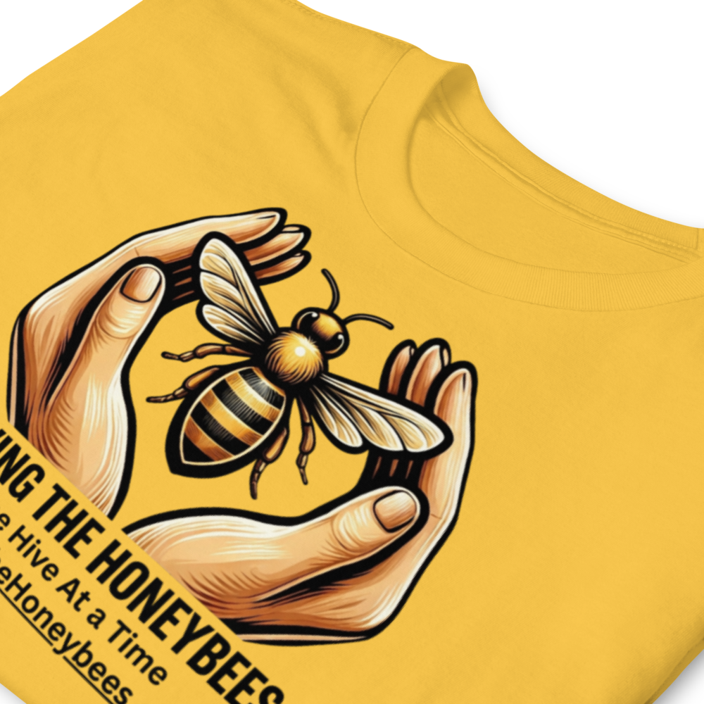 Stung Together Heritage Tee - Zoomed In