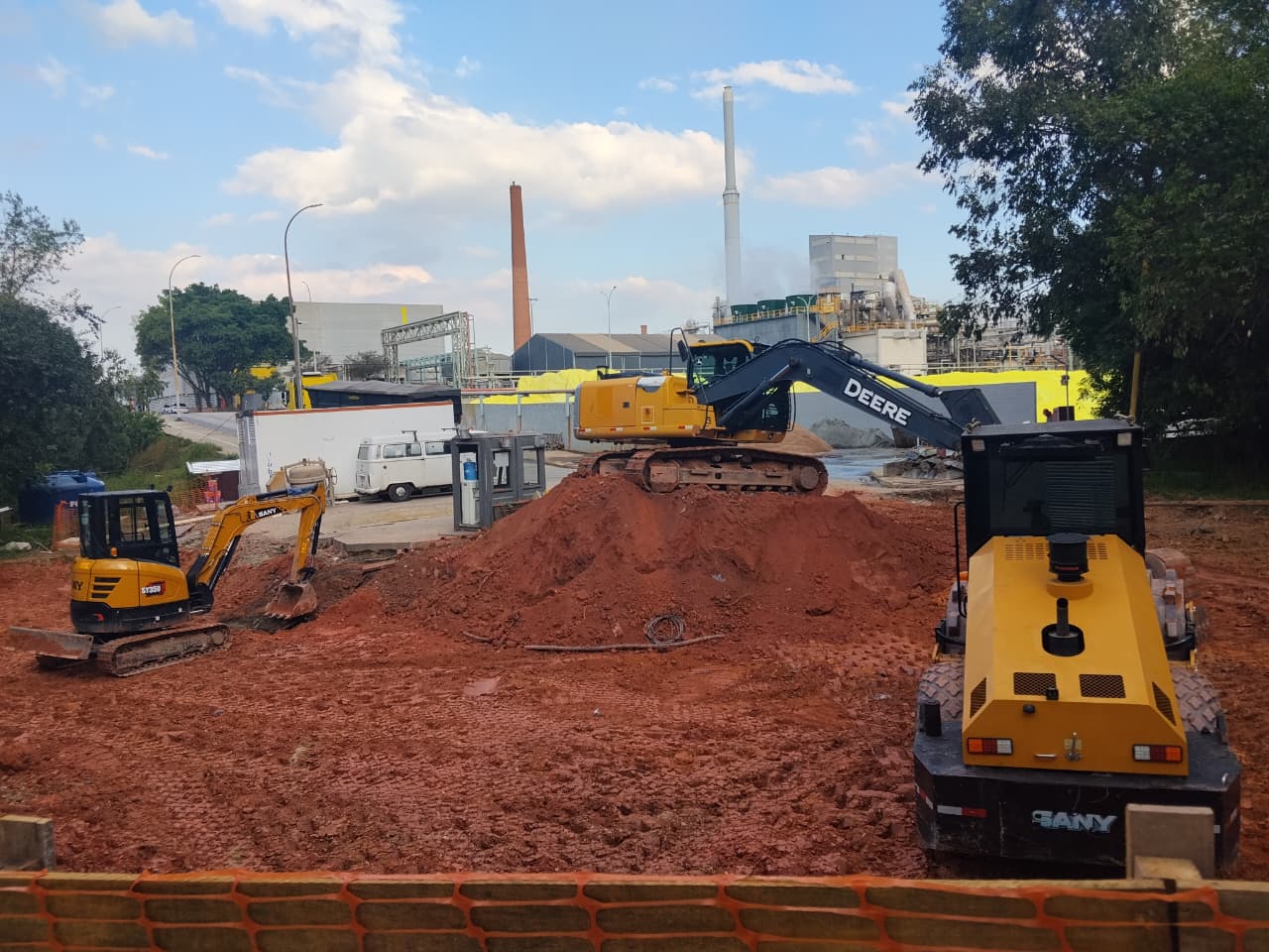 Serviço de escavação - Aurion Construtora