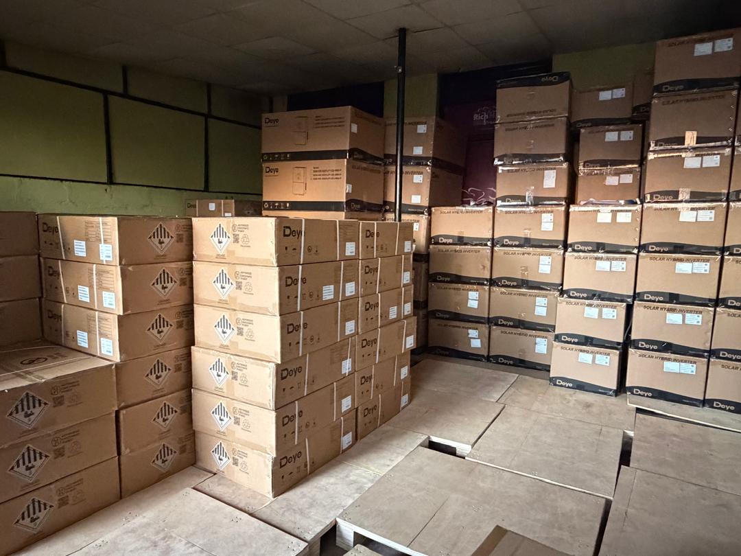 Santana Solar Warehouse Inventory