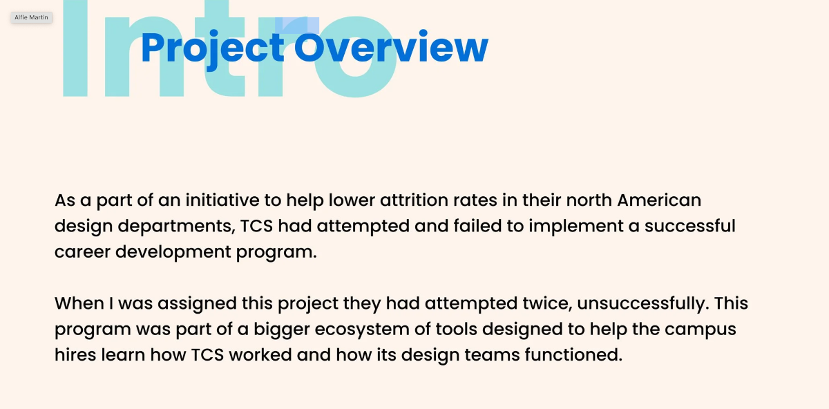 TCS Project Details