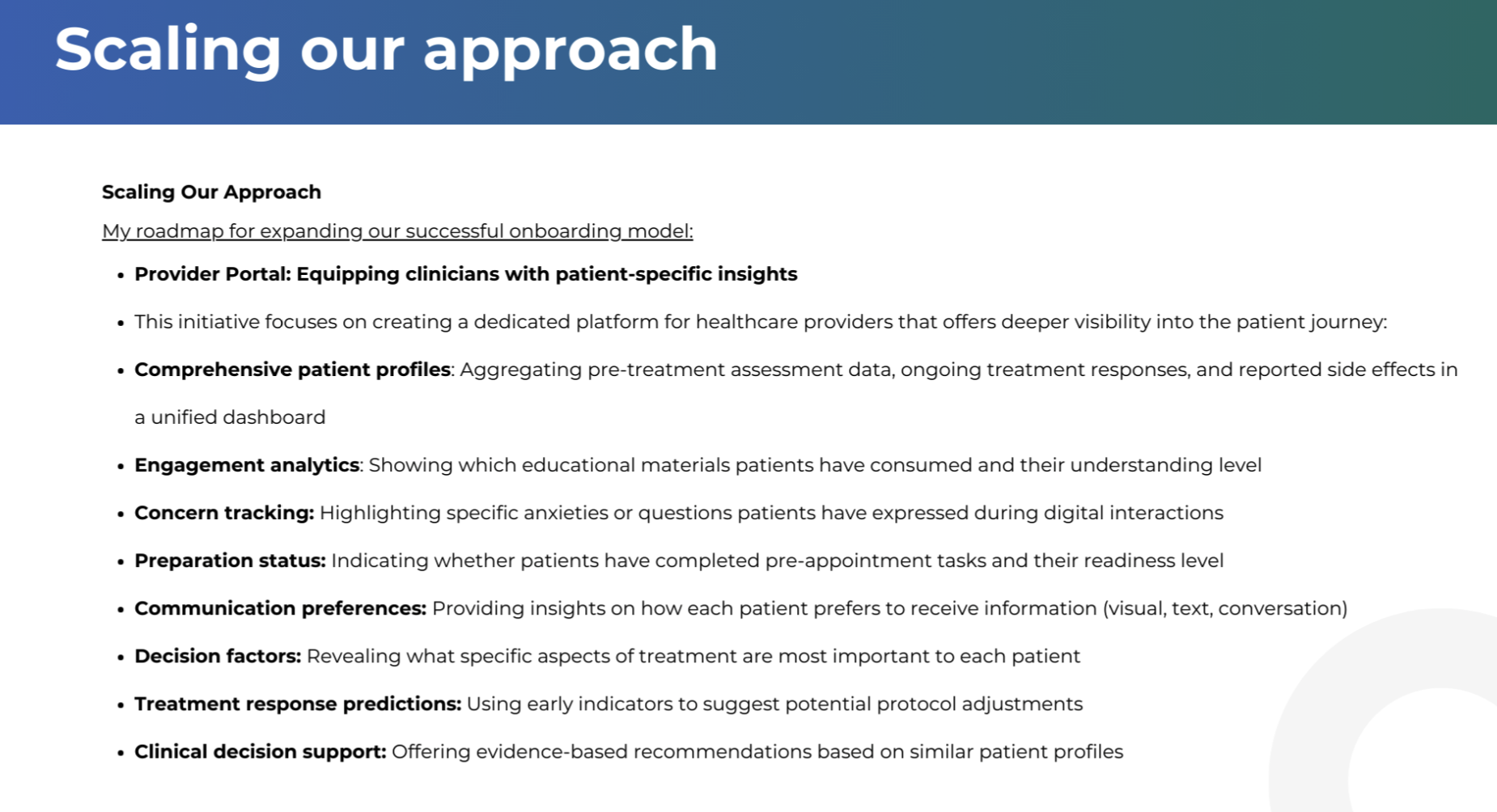 Enhanced Search Experience