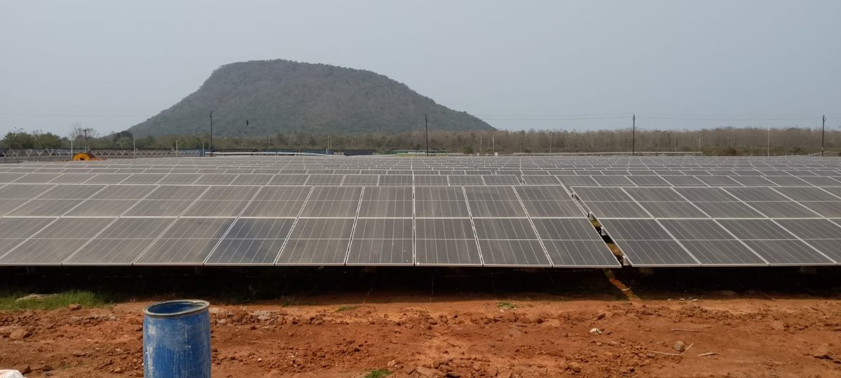 Utility-Scale Solar Installation