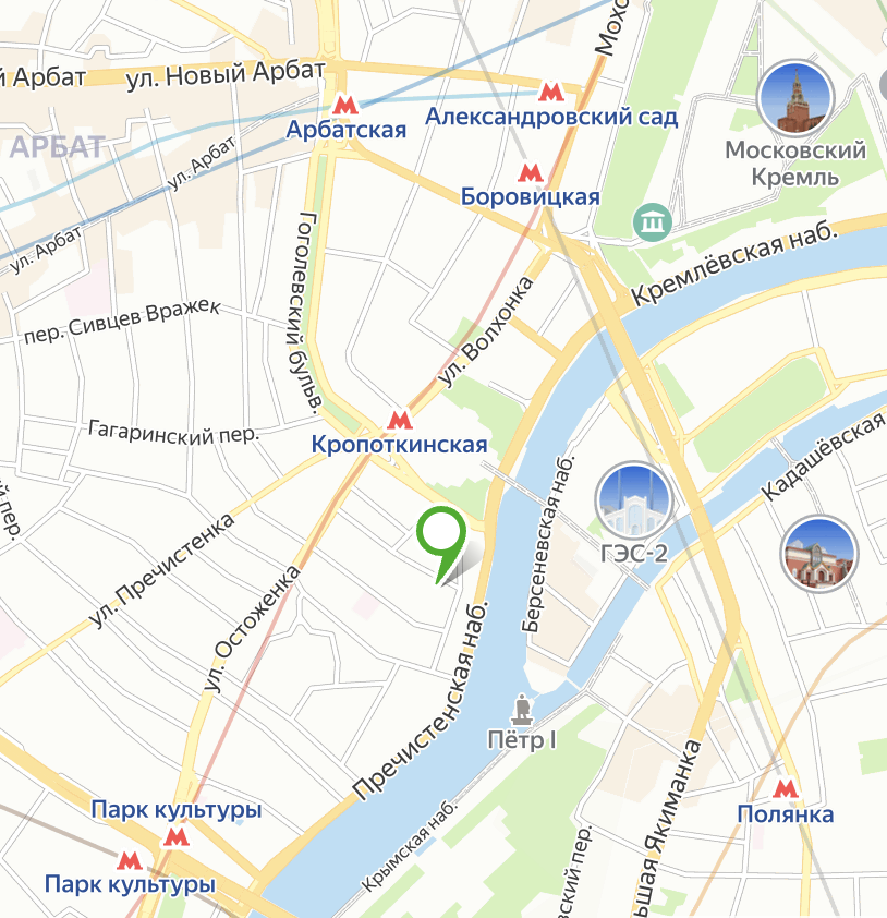 Карта офиса ООО Легион - г. Москва, 2-ой Обыденский переулок 1А