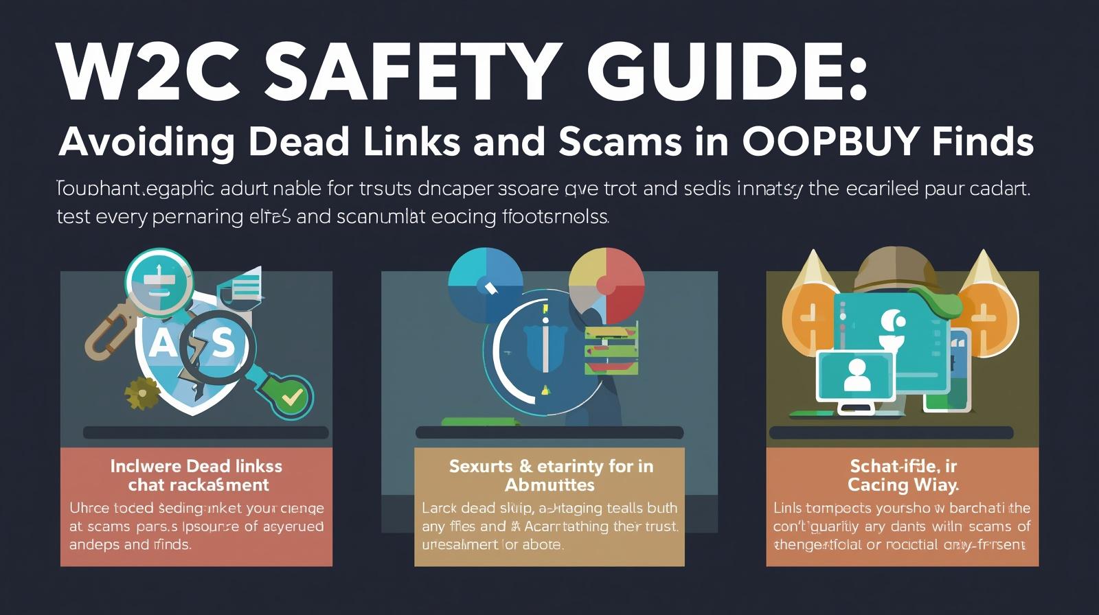 W2C Safety Guide: Avoiding Dead Links and Scams in OOPBUY Finds