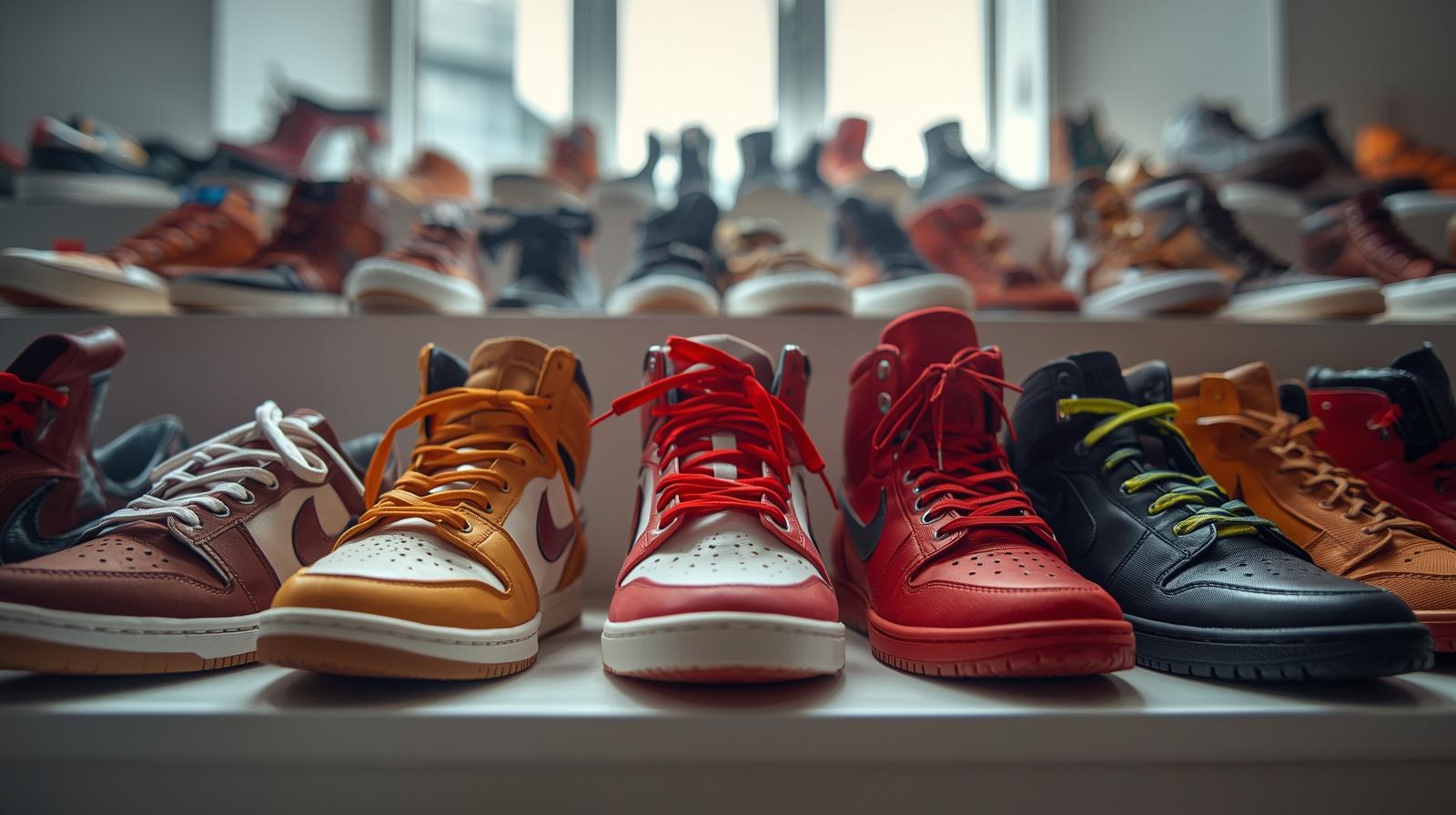 Shoes category - Sneakers and footwear