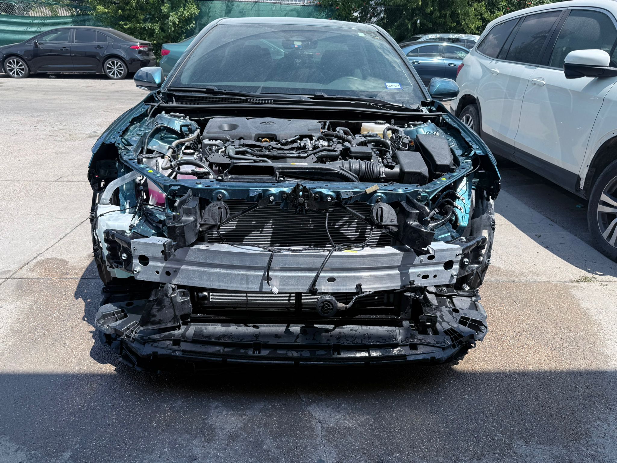 Front End Collision Repair - Before