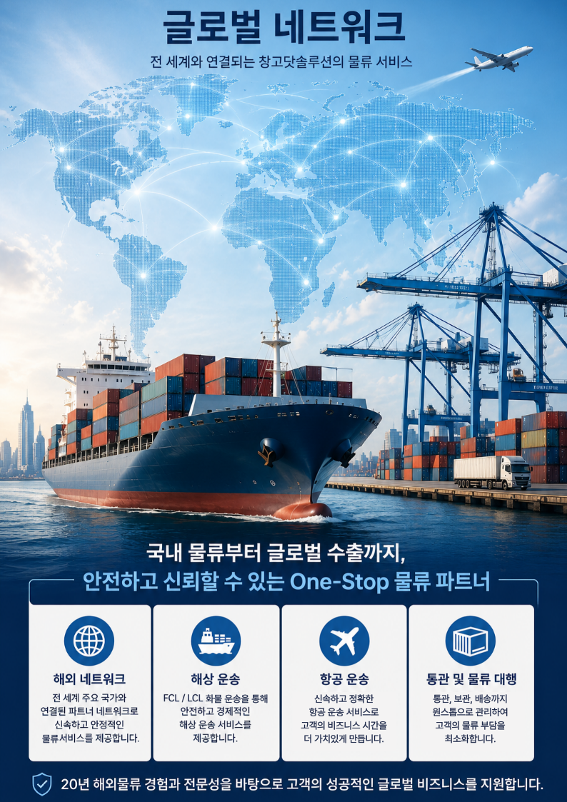 글로벌 물류 네트워크