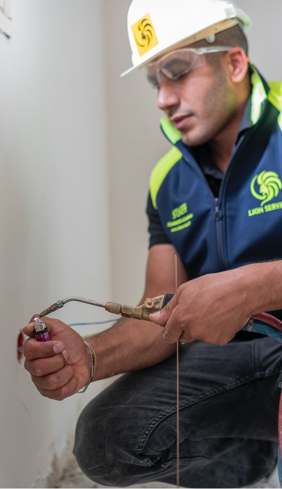 Installation plomberie salle de bain - KYNT Construction chantier