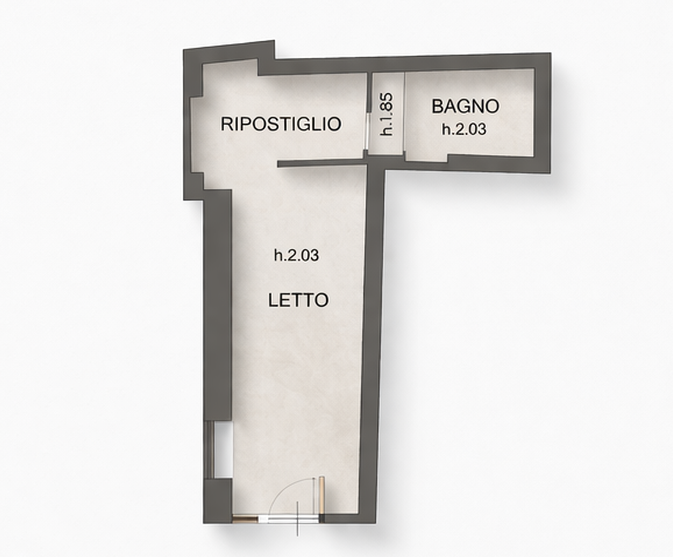 Planimetria La Depandance