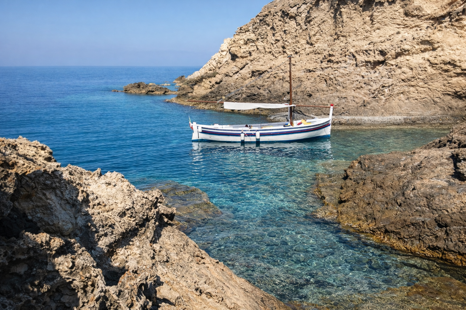 Feluca Anni '50 al Porticciolo