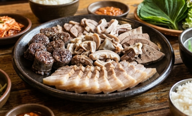 모듬 한접시