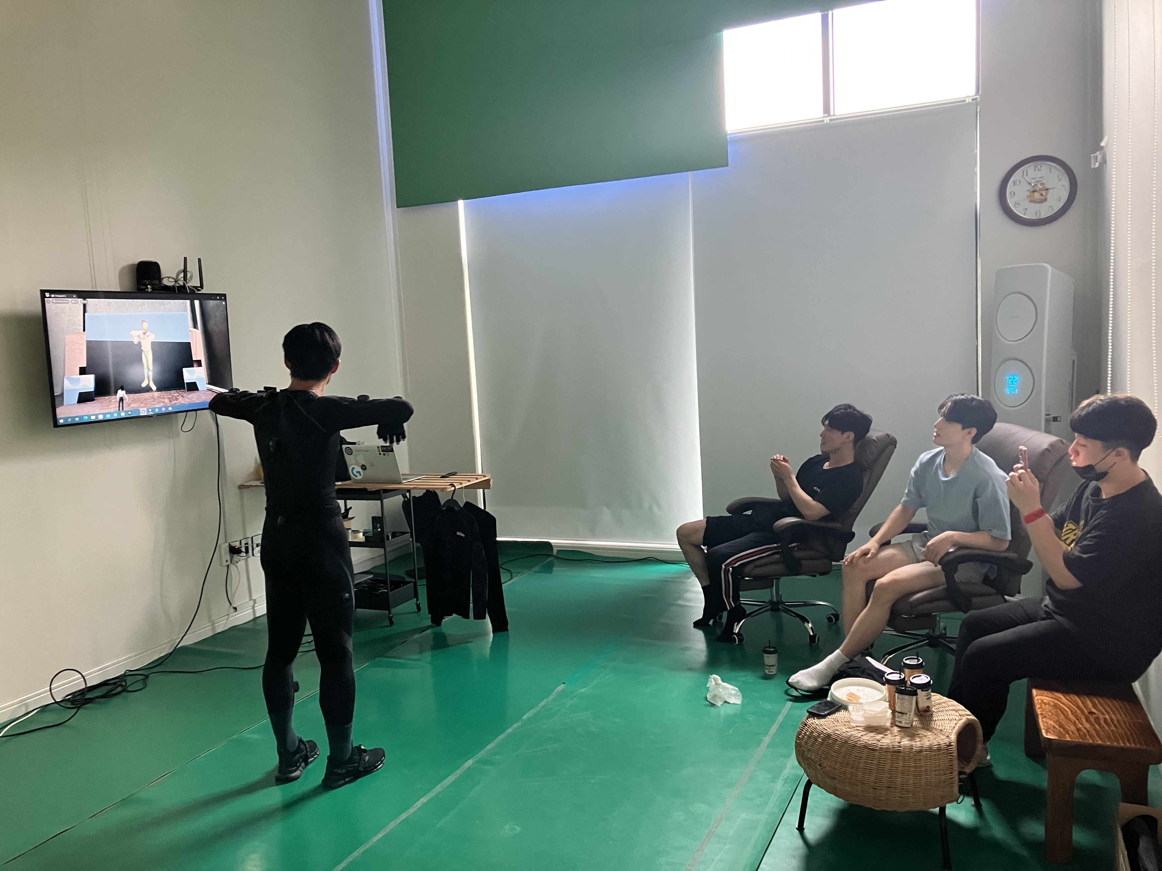 화라 모션캡쳐 스튜디오 팀