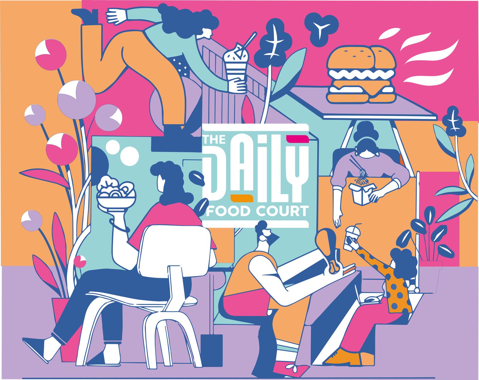 The Daily Food Court - Vue d'ensemble