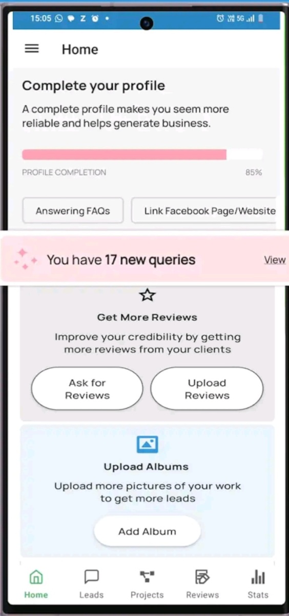 Showcase your work - Portfolio Dashboard