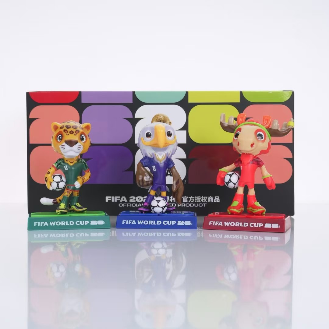 FIFA World Cup 2026™ Official Mascot Collectible Figure Set | 3-Piece Full Collection