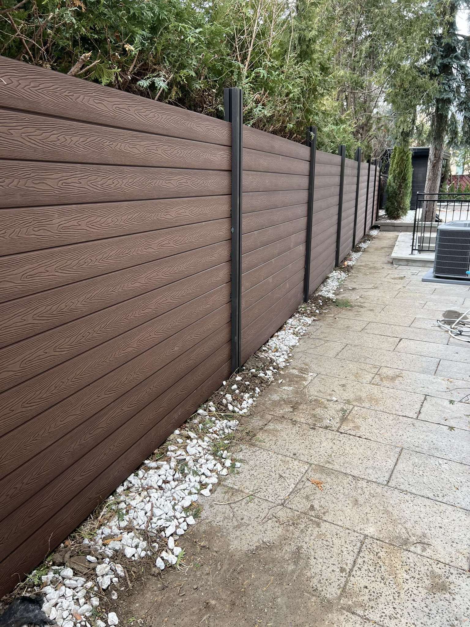 Metal fence and gate installation in Pickering, ON — Iron Ring Fencing GTA