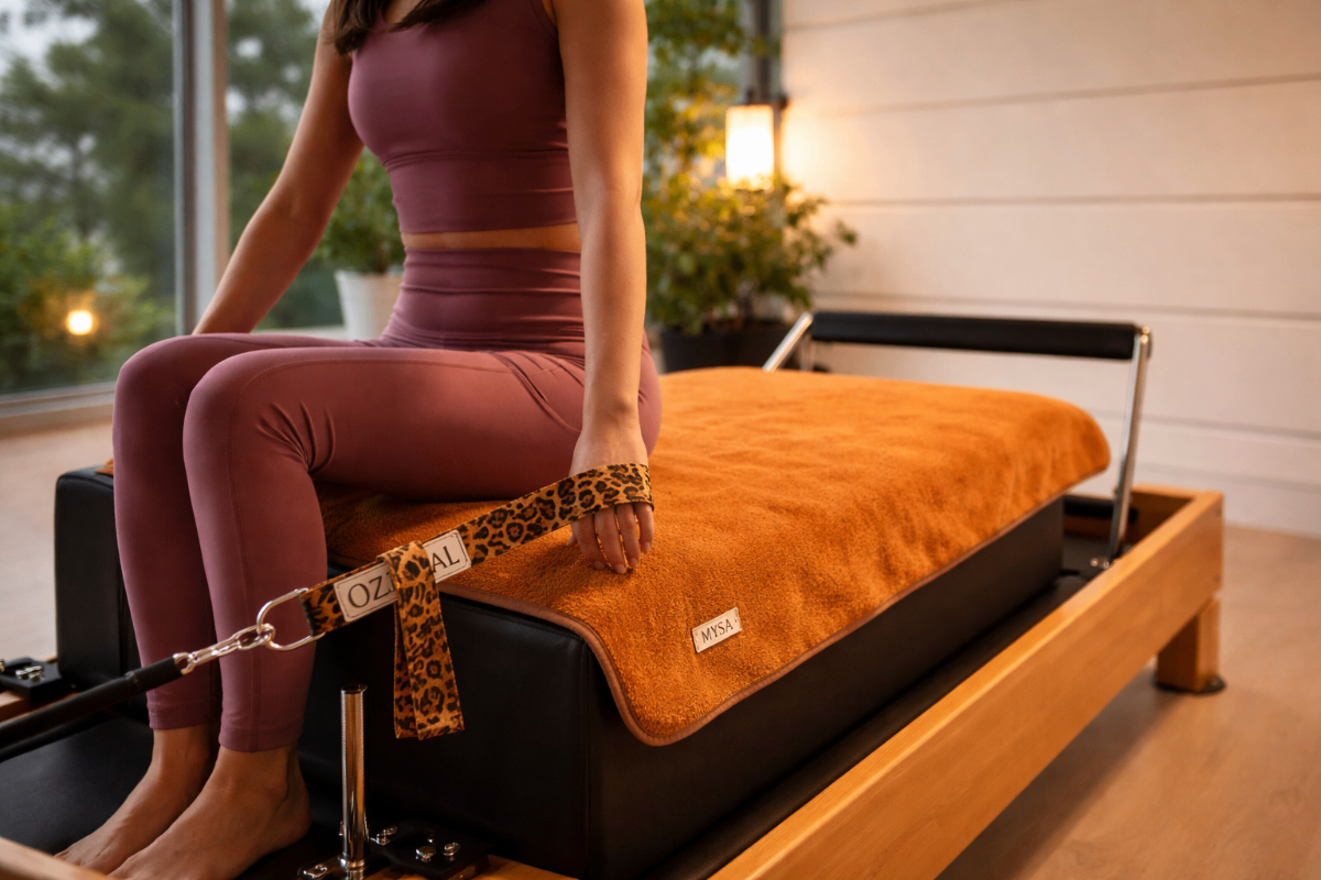 MYSA havlularıyla modern pilates stüdyosu