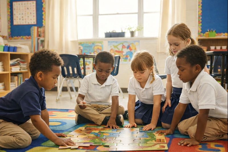 Elementary School Classroom