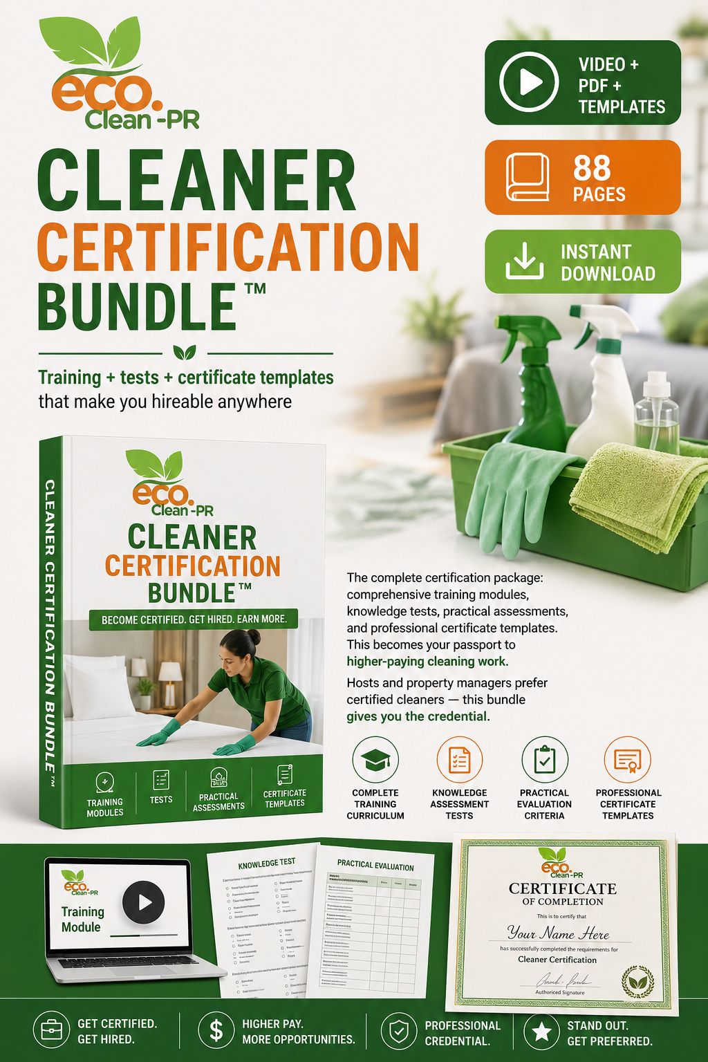 Cleaner Certification Bundle™